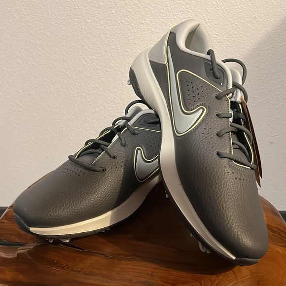 Nike Victory Pro 3 Golf Shoes Smoke Gray White Mens 10.5 - Picture 4 of 4
